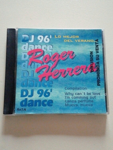 Roger Herrera Dj 96 Dance Lo Mejor Del Verano Cd Frpt  