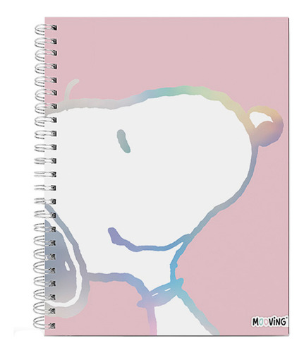 Cuaderno A4 Mooving Tapa Dura Snoopy 96hjs