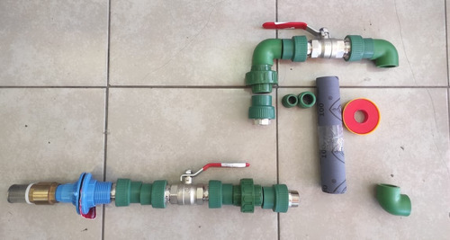 Kit Instalacion Fitting Ppr - Bomba De Agua-succion Estanque