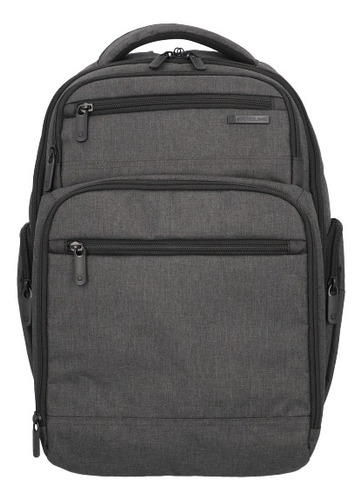 Mochila Hombre Banker 802 Business Gris Melange