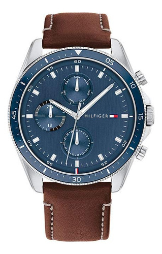 Reloj Tommy Hilfiger Hombre Acero Inoxidable Azul Multifunci