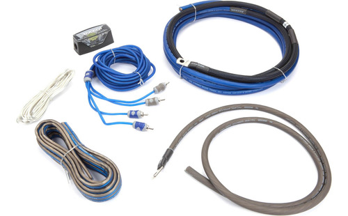 Kit De Cables Kicker 4 Gauges Para Potencias 2 Vias 46ck4