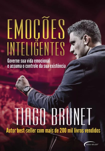 Emoções Inteligentes Livro Tiago Brunet Lançamento