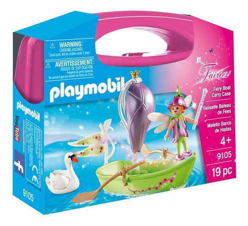 Maletinha Fada Com Barquinho Fairies Playmobil 9105