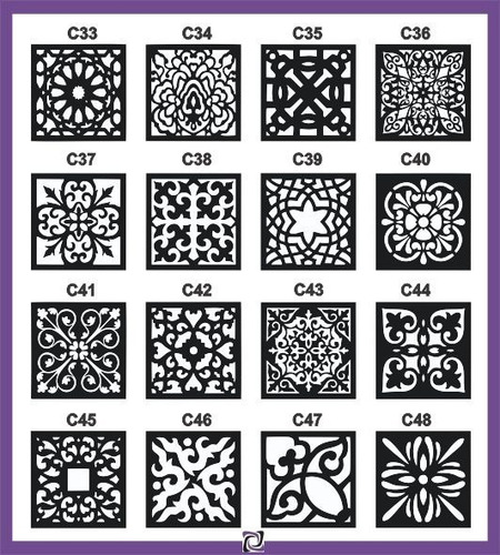 Imagem 3 de 8 de Kit 15 Placas Painel Vazado Decorativo Parede Cobogó Mdf 3mm