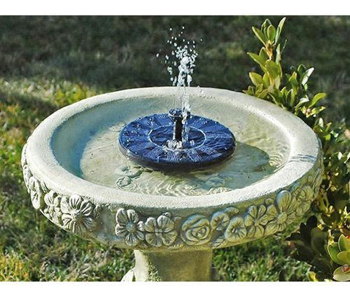 Zya Fonte Agua Solar Mini Micro Chafariz Vasos Piscinas
