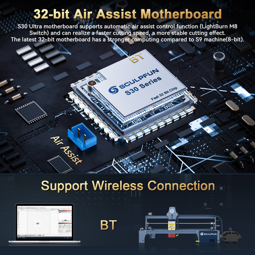 Kit Air Assist: Uso Del Grabado Láser Air S9 Para Xy Assist