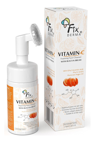 Fixderma Limpiador Facial Espumoso Con 2% De Vitamina C Con.