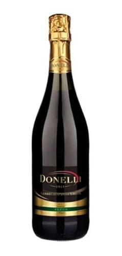 Vino Donelli Lambrusco Rosso Secco X750cc Italiano