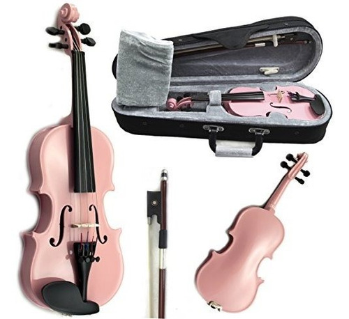 Cielo Nuevo Violin Para Niños Tamaño 1/16 Color Rosa