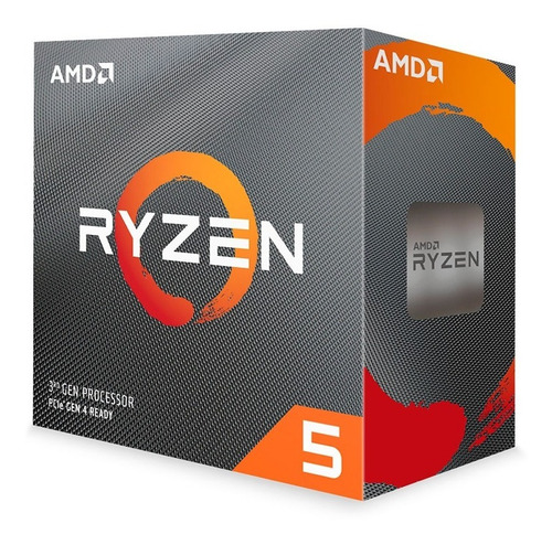 Procesador gamer AMD Ryzen 5 3600 de 6 núcleos y 4.2GHz de frecuencia