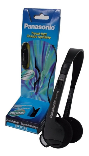 Auricular Panasonic Rp-ht45 Vincha Plegable C/control Volum