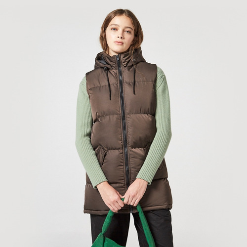 Chaleco Puffer Indiana Brown