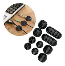 Comprar Organizador De Cables Set X 10 Clips Adhesivo Silicona