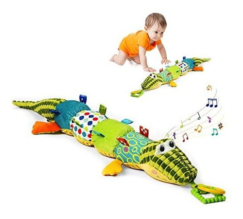 Juguete Musical Para Bebés Peluche Suaves Sonajero Sensorial