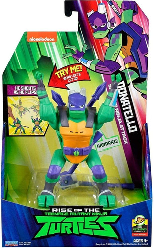 Imagen 1 de 5 de Tortugas Ninja Donatello Rise Of The Teenage Mutant
