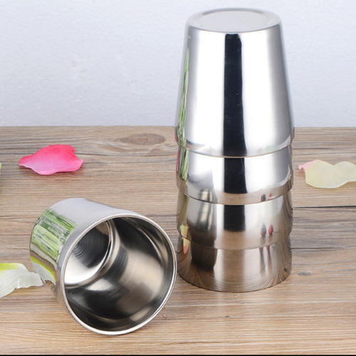 C Paquete De 2 Taza De Agua De Viaje De Camping De Doble