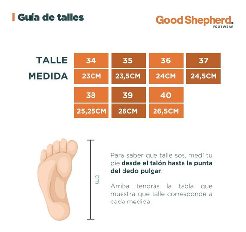 Imagen 3 de 5 de Zapatillas Botitas Clásicas Unisex - 34 A 40 - Good Shepherd