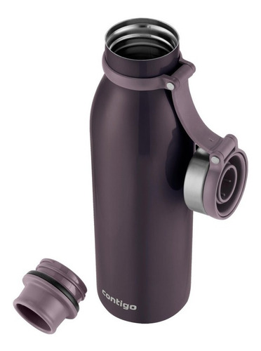 Garrafa Squeeze Térmico Matterhorn Contigo 591ml Aço Inox
