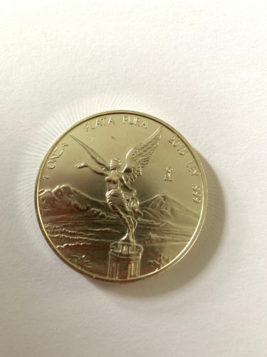 Onza Plata Libertad Ley .999 Incluye Capsulita De Plástico