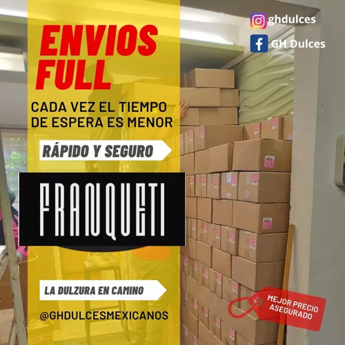Alegria De Amaranto Con Chocolate Dultitlax Rueda 10 Pzs Du