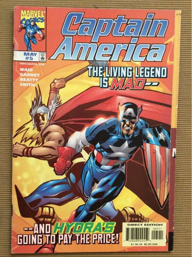 Captain America Vol 3 #5 - May 1998 - Marvel Comics