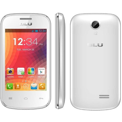 Smartphone Blu Dash Jr 256mb Tela 3.5  2g 2 Chips Android 2.