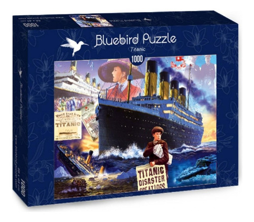 Bluebird Puzzle 1000 Pzs - Titanic