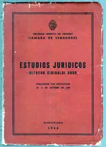 Comprar Estudios Juridicos Alfredo Giribaldi Oddo