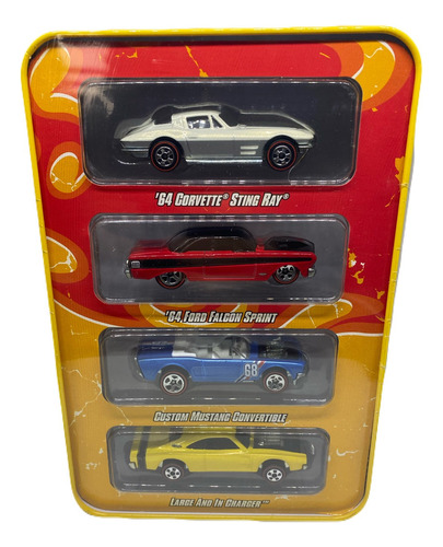 Hot Wheels Rlc Since 68 Muscle Cars 4-car Pack Mustang