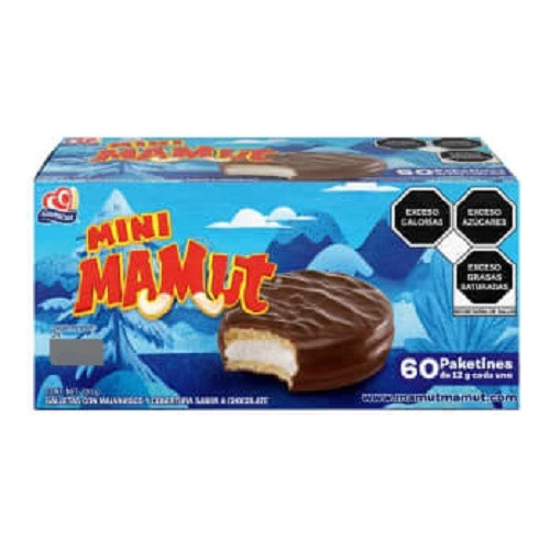 Mini Mamut Gamesa Con 60 Pzas De 12 Gr C/u