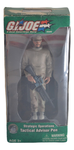 Gi Joe Tactical Advisor Pen Figura 11 Cm Action Temerarios (Usado)