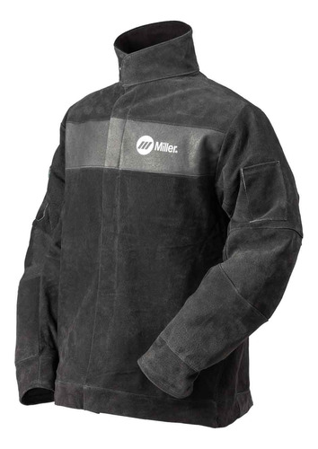 Chaqueta Soldadura Xl 30  Gris Cuero