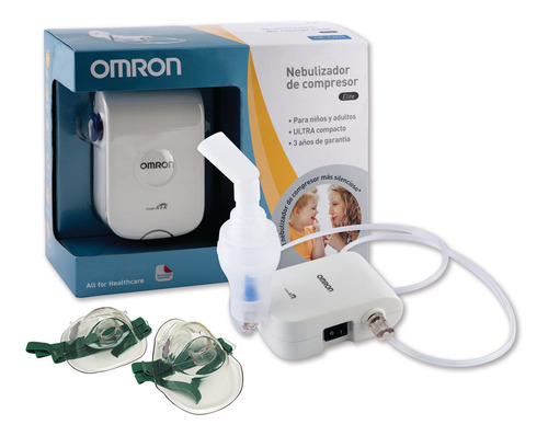 Nebulizador A Pistón Omron Elite Ne C803 Blanco 220v Blanco