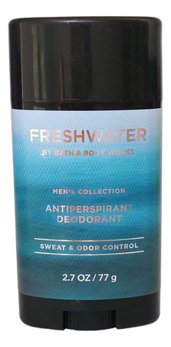 Bath & Body Works Desodorante Masculino Freshwater 77g Fragancia Fresca