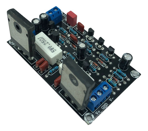 Placa De Amplificador De Audio Mono Tubo Dc35v 2sc5200 +