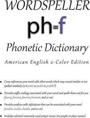 Wordspeller Phonetic Dictionary - Diane M Frank (paperback)