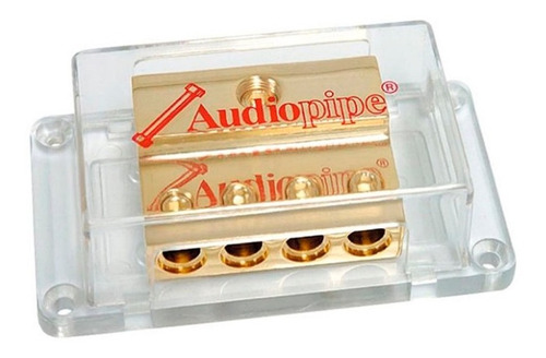 Derivador Distribuidor Audiopipe Pb-1044 1 0/4ga 4 4/8ga N-i