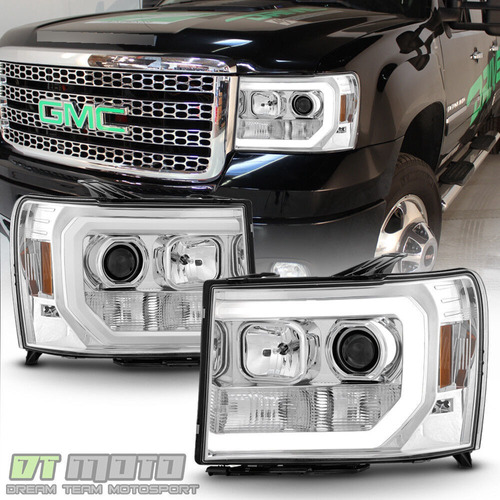 Par Faros Led Gmc Sierra 3500 Hd Sle 2007 6.6l