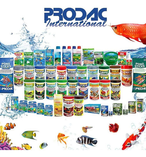 Prodac Coldwater Granules 35gr Cantaxantina Peces Rojos
