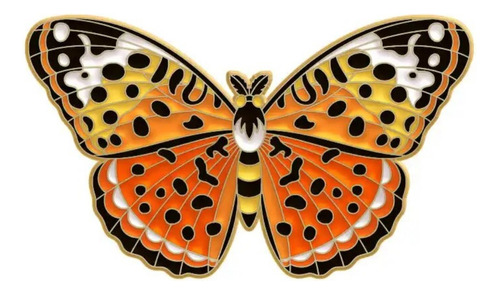 Pin Mariposa Metálicos Colores Nuevo