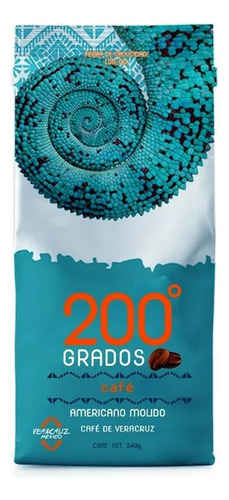Café 200° Grados Veracruz Americano Molido 340 G (2 Bolsas)