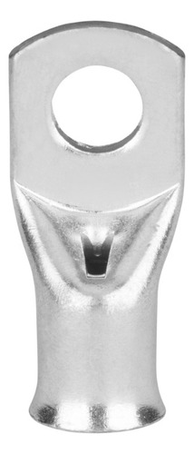 Terminal Compressão Axt 70mm² M8 Cód Axt70-8e - 10 Peças Cor Prateado