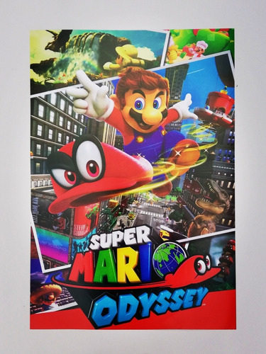 Poster Super Mario Odyssey 