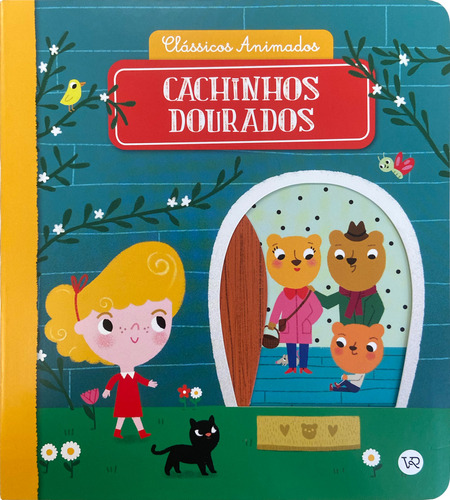 Clássicos Animados: Cachinhos Dourados (nova Edição), De Auzou. Vr Editora, Capa Mole, Edição 2 Em Português, 2023