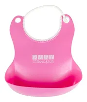 Comprar Babero Baby Innovation Con Bolsillo Contenedor De Silicona