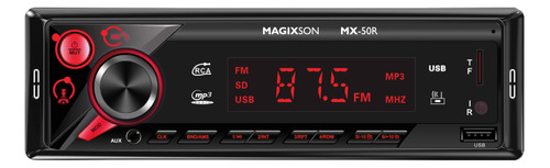 Stereo Bluetooth Led Usb Sd Radio Fm Panel Fijo Ecualizador