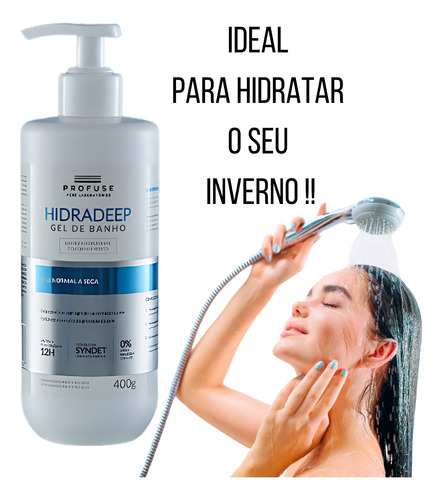 Profuse Hidradeep Gel De Banho Com 400g