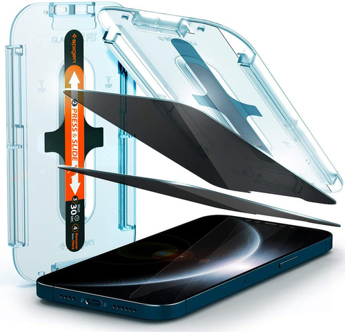 Protector Pantalla Spigen Privacidad iPhone 12 Pro Max (x2)