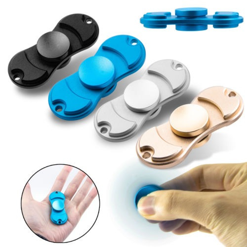 Acero Inoxidable Metal Mano Spinner Fidget Enfoque Regalo Ro